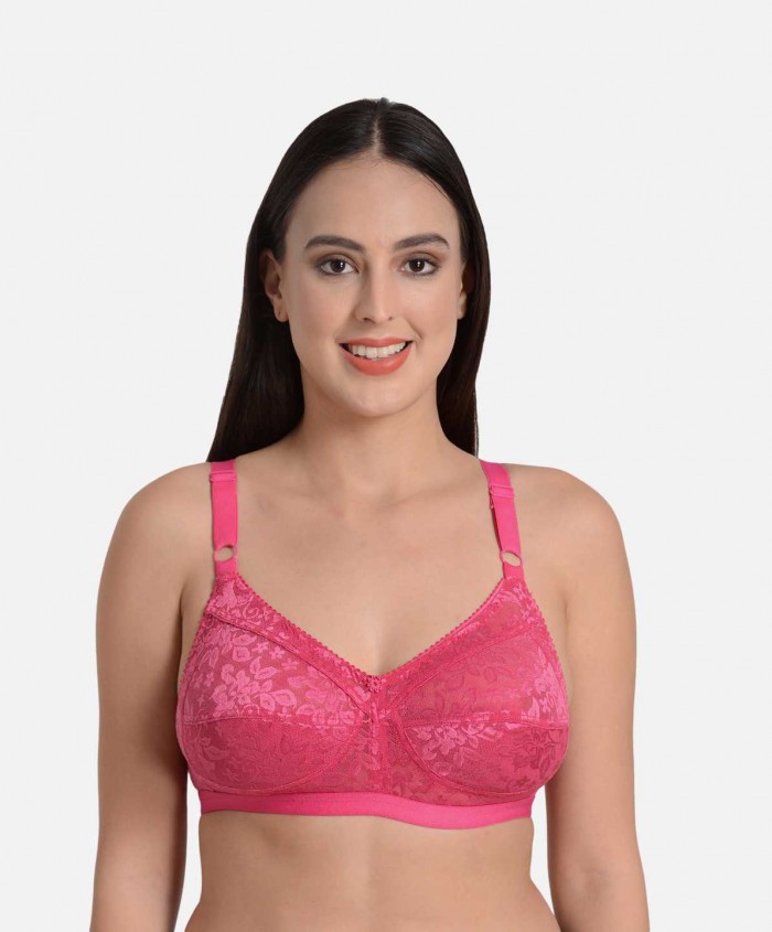 Mod & Shy Non-Wired Non Padded Minimizer Bra-MS131