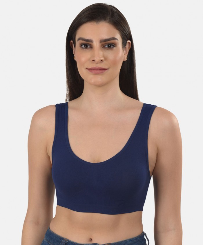 mod-shy-solid-navy-blue-teenager-slip-on-bra-ms310