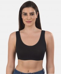 mod-shy-solid-black-teenager-slip-on-bra-ms309